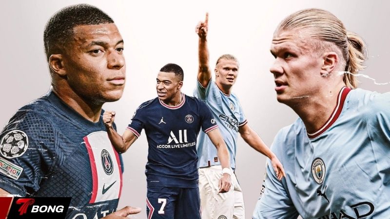 Haaland, Mbappé và các đối thủ khác